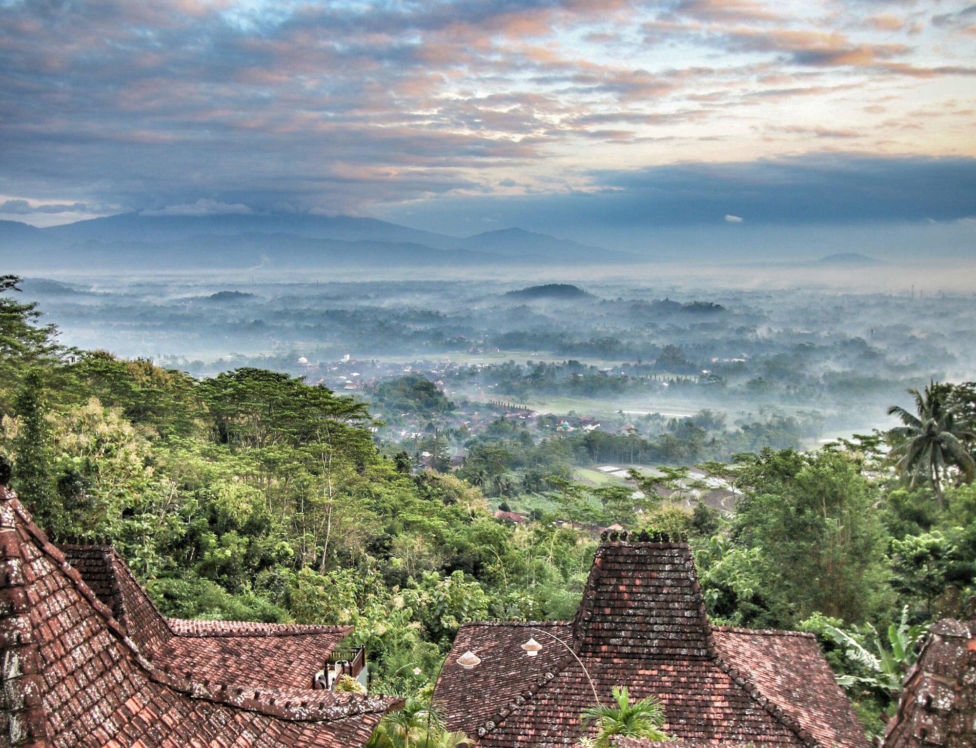 Villa Borobudur Resort Магеланг Экстерьер фото