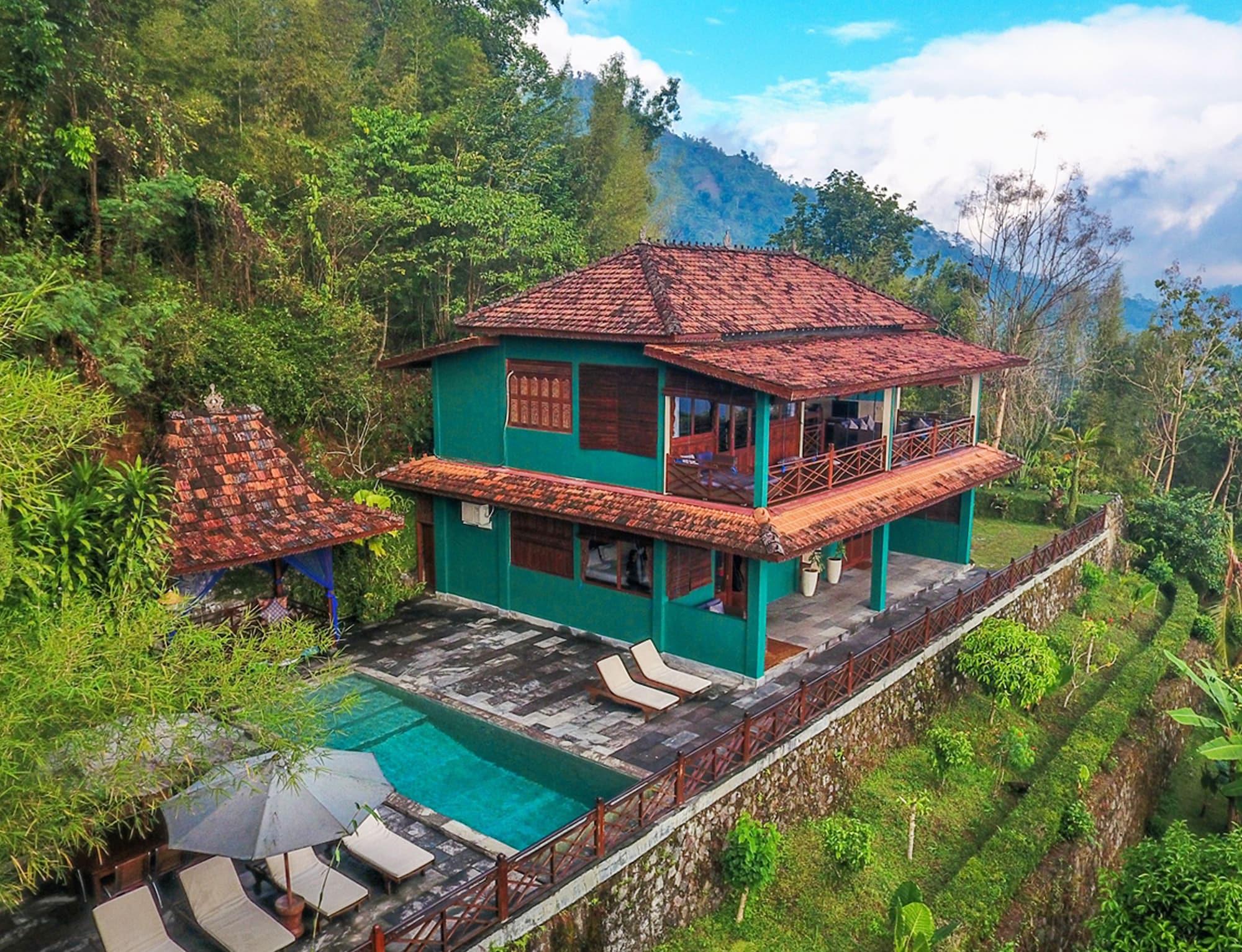 Villa Borobudur Resort Магеланг Экстерьер фото