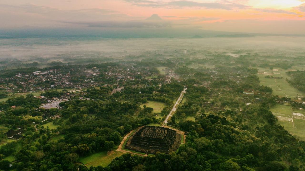 Villa Borobudur Resort Магеланг Экстерьер фото